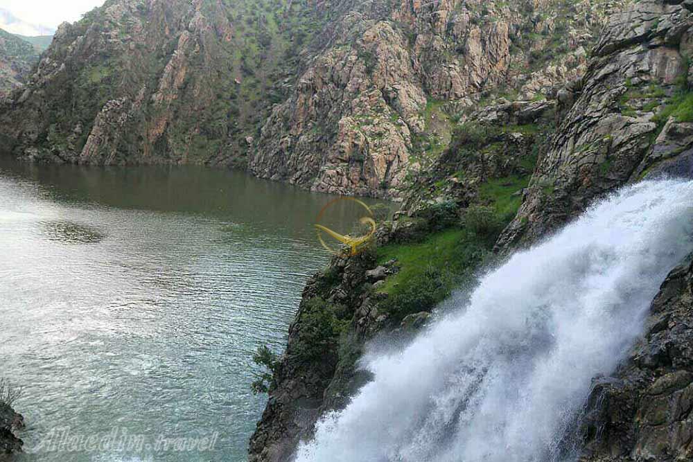 آبشار بل هورامان | علاءالدین تراول