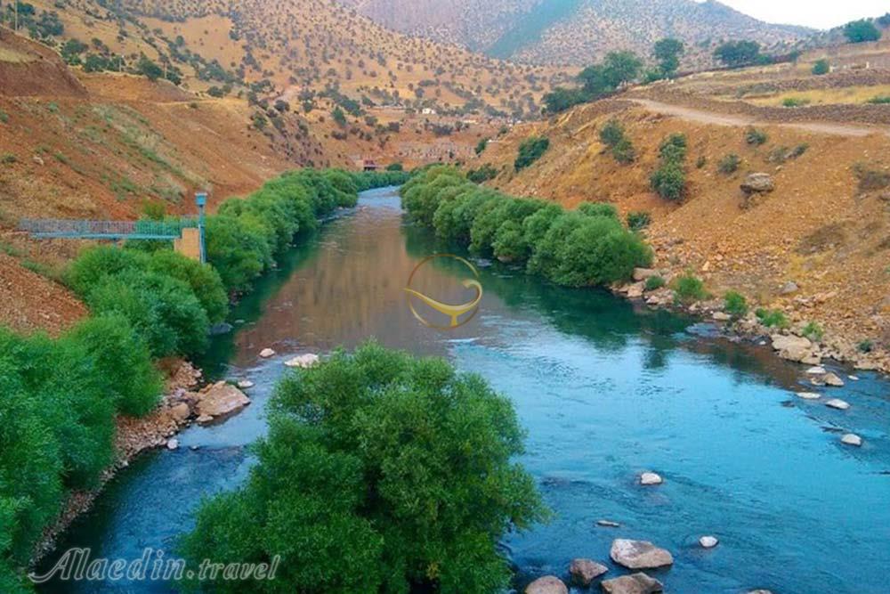 رودخانه سیروان هورامان | علاءالدین تراول