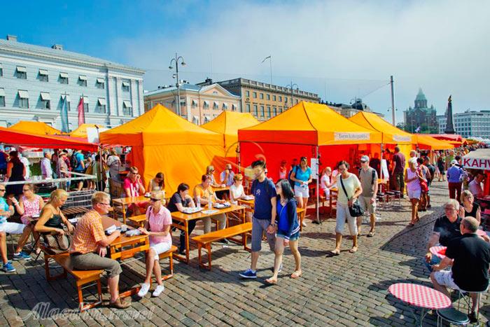 میدان بازار هلسینکی - فنلاند | علاءالدین تراول