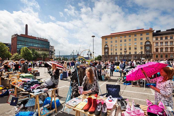 میدان بازار هلسینکی - فنلاند | علاءالدین تراول