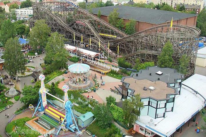 شهربازی لینانماکی هلسینکی - فنلاند | علاءالدین تراول