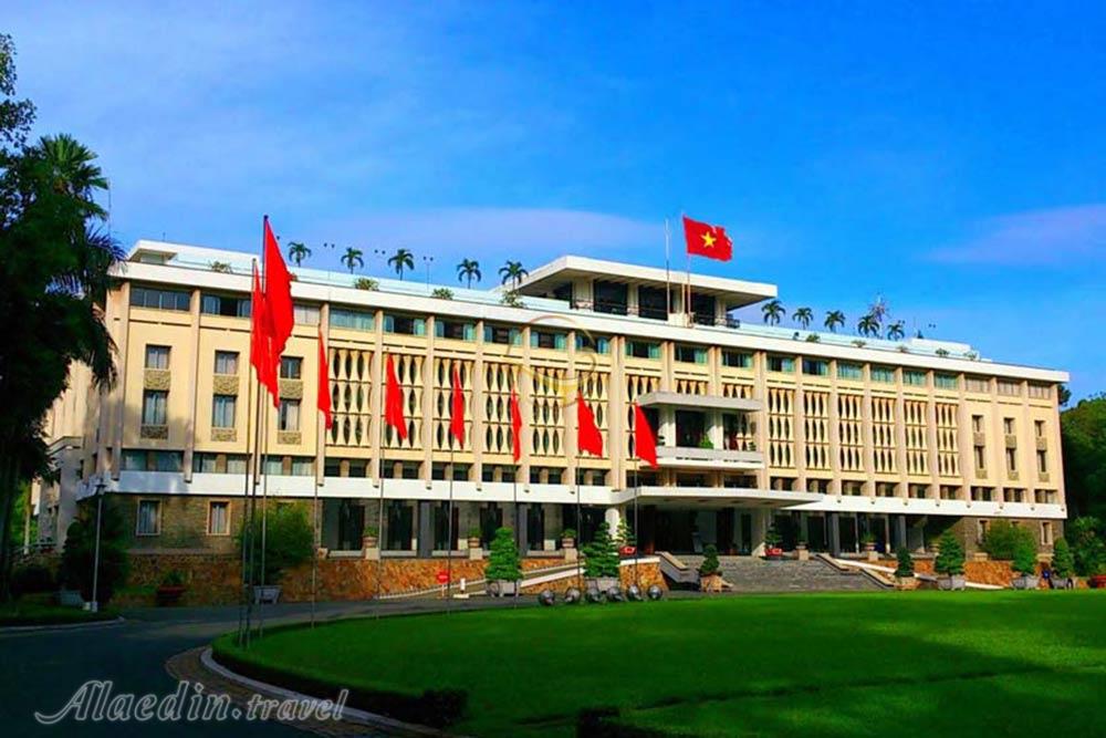 کاخ استقلال (اتحاد) هوشی مین - ویتنام | علاءالدین تراول
