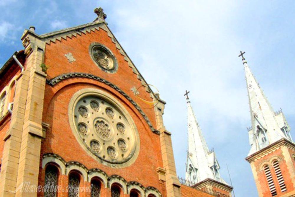 کلیسای نوتردام سایگون در هوشی مین - ویتنام | علاءالدین تراول