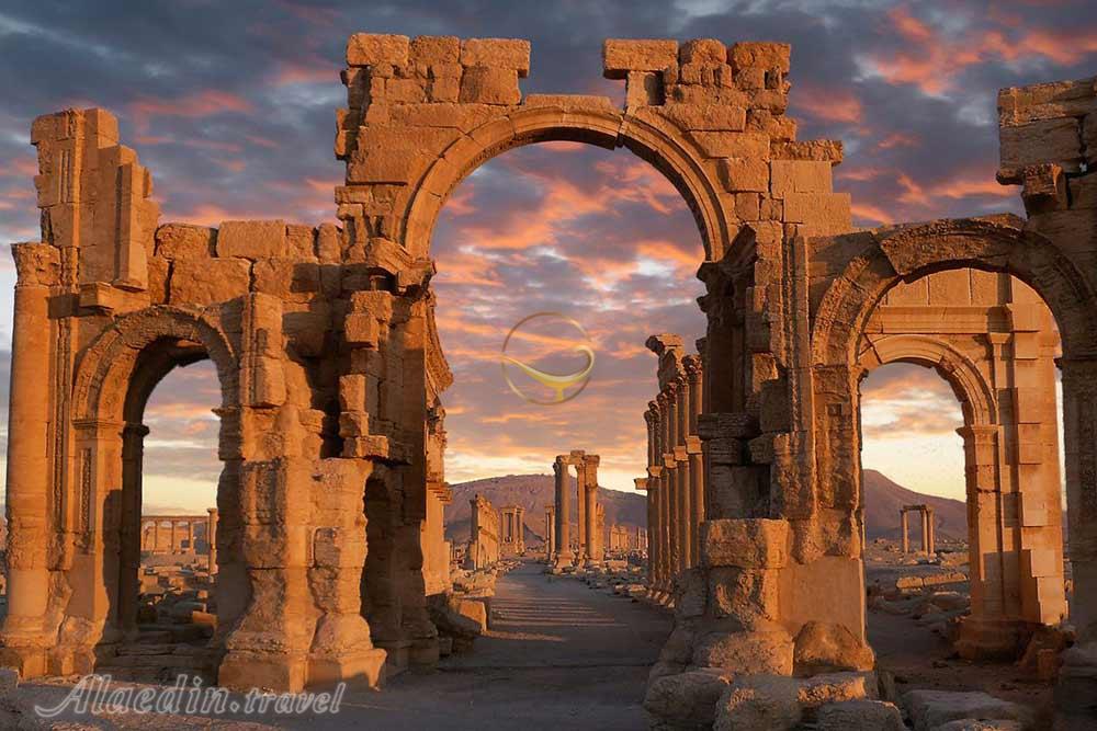 شهر باستانی پالمیرا در حمص | علاءالدین تراول