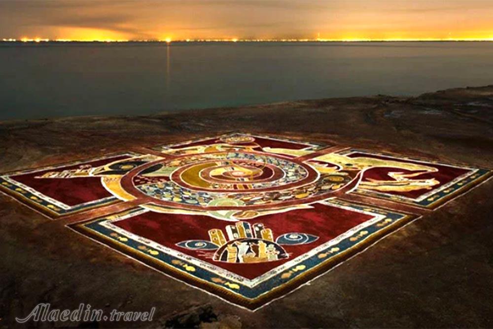 فرش خاکی هرمز | علاءالدین تراول