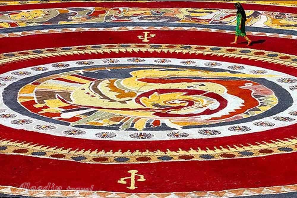 فرش خاکی هرمز | علاءالدین تراول