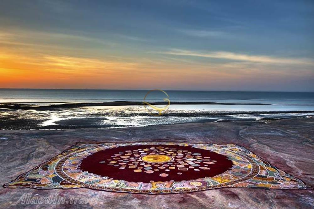 فرش خاکی هرمز | علاءالدین تراول