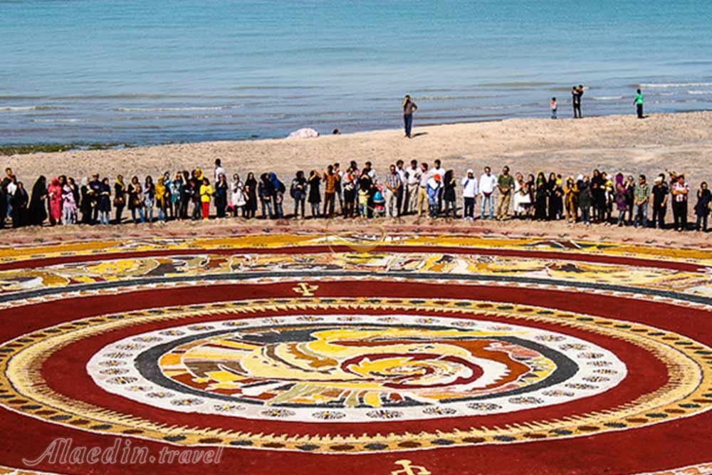 فرش خاکی هرمز | علاءالدین تراول