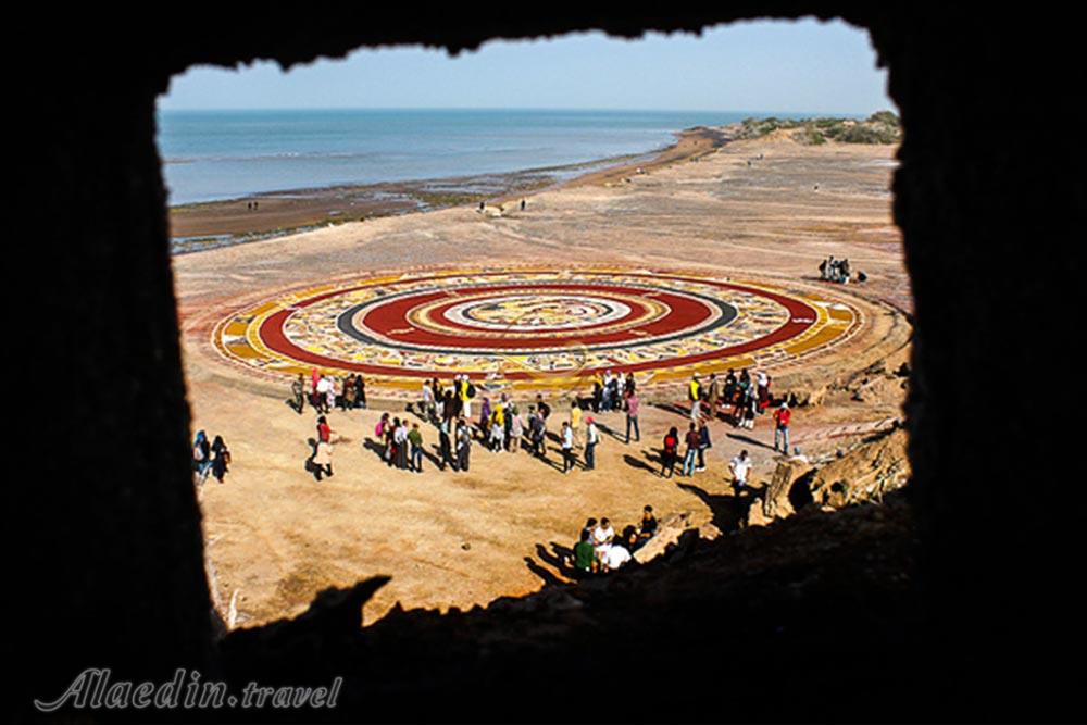 فرش خاکی هرمز | علاءالدین تراول