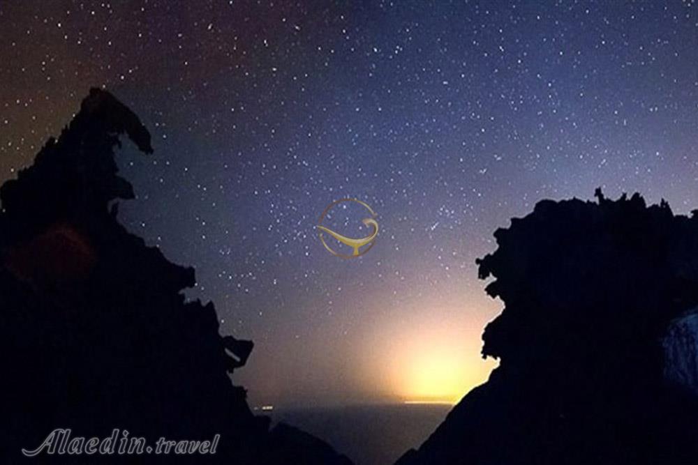 پرتگاه غروب در جزیره هرمز | علاءالدین تراول