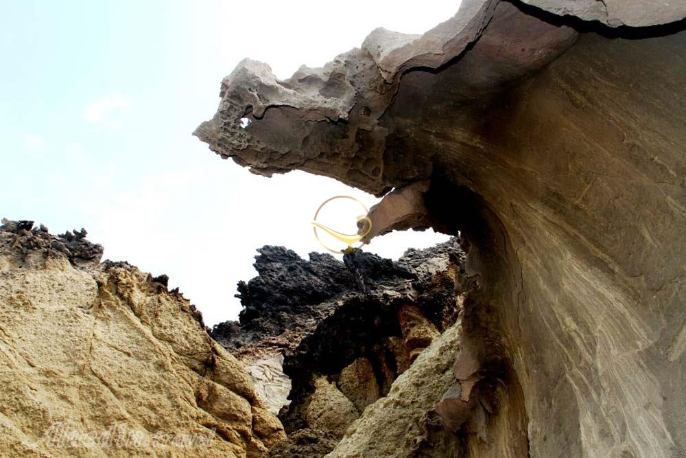 دره مجسمه ها در جزیره هرمز | علاءالدین تراول