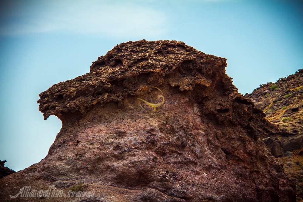 دره مجسمه ها در جزیره هرمز | علاءالدین تراول