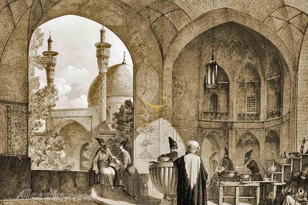 مدرسه چهارباغ اصفهان | علاءالدین تراول