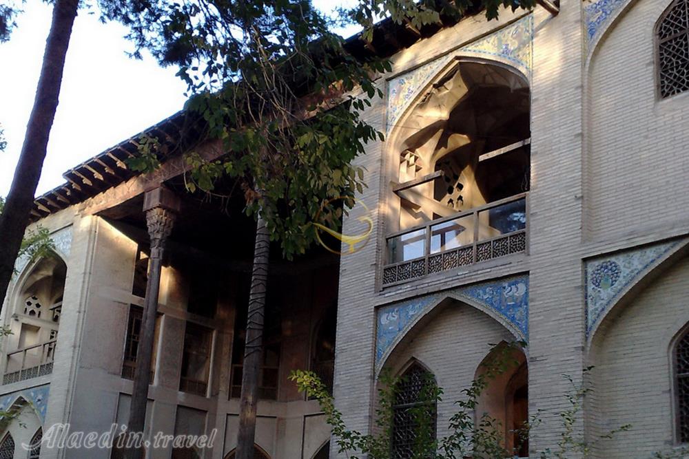 کاخ هشت بهشت اصفهان | علاءالدین تراول