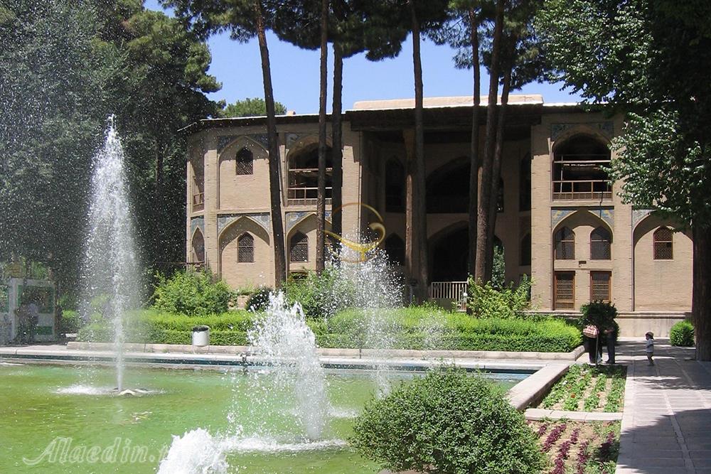 کاخ هشت بهشت اصفهان | علاءالدین تراول