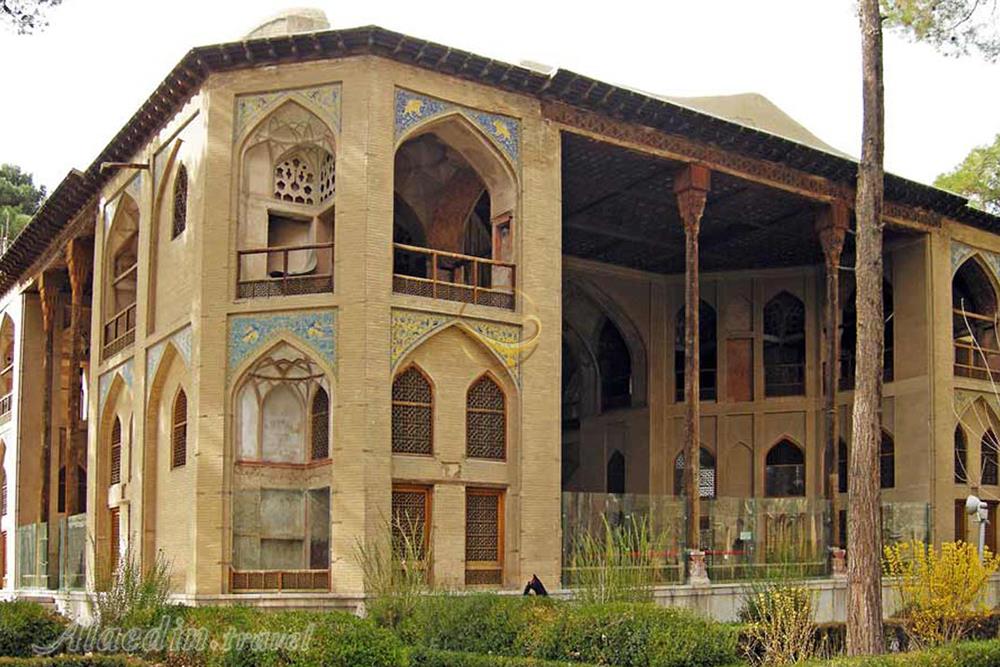 کاخ هشت بهشت اصفهان | علاءالدین تراول