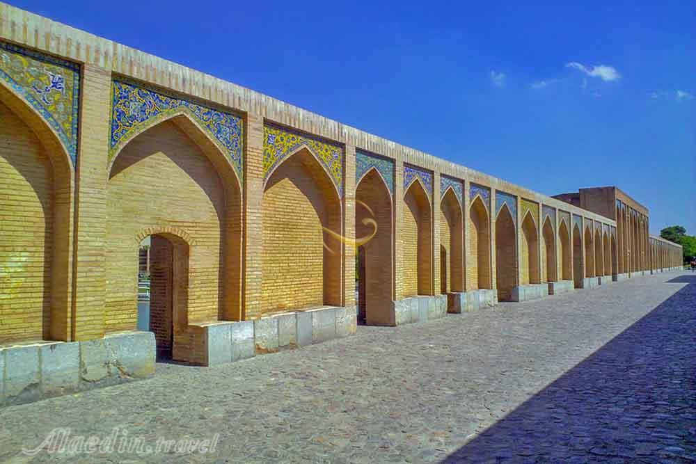 پل خواجو اصفهان | علاءالدین تراول