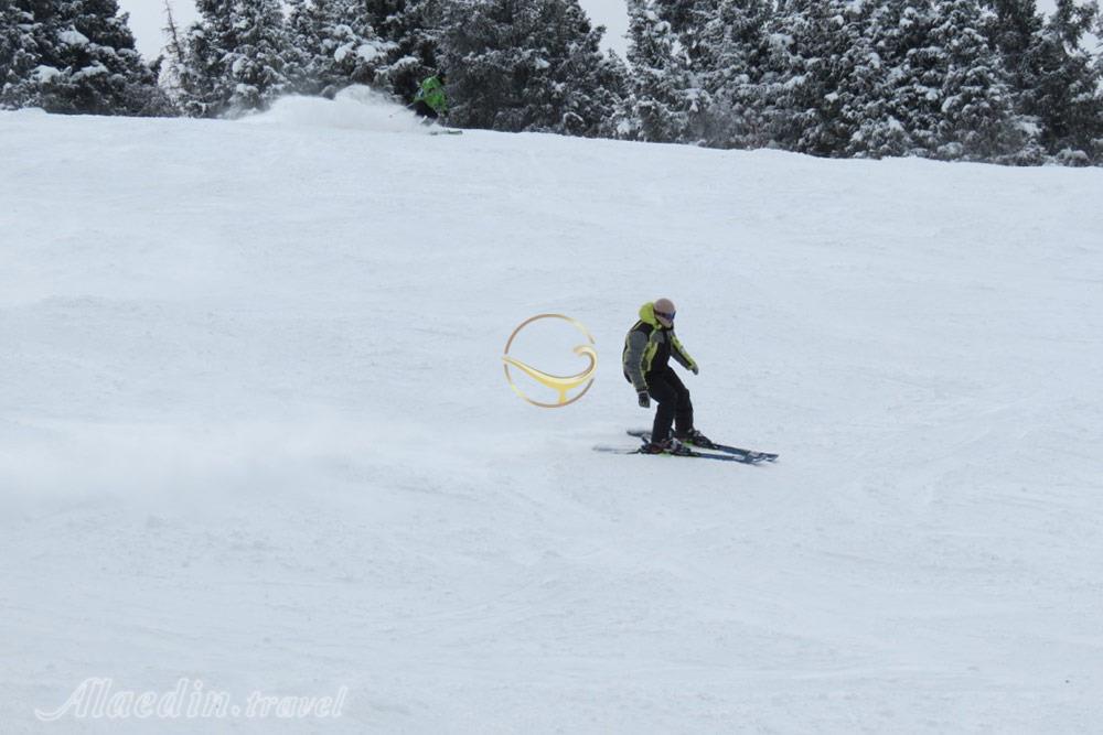 پیست اسکی کارکول قرقیزستان | علاءالدین تراول
