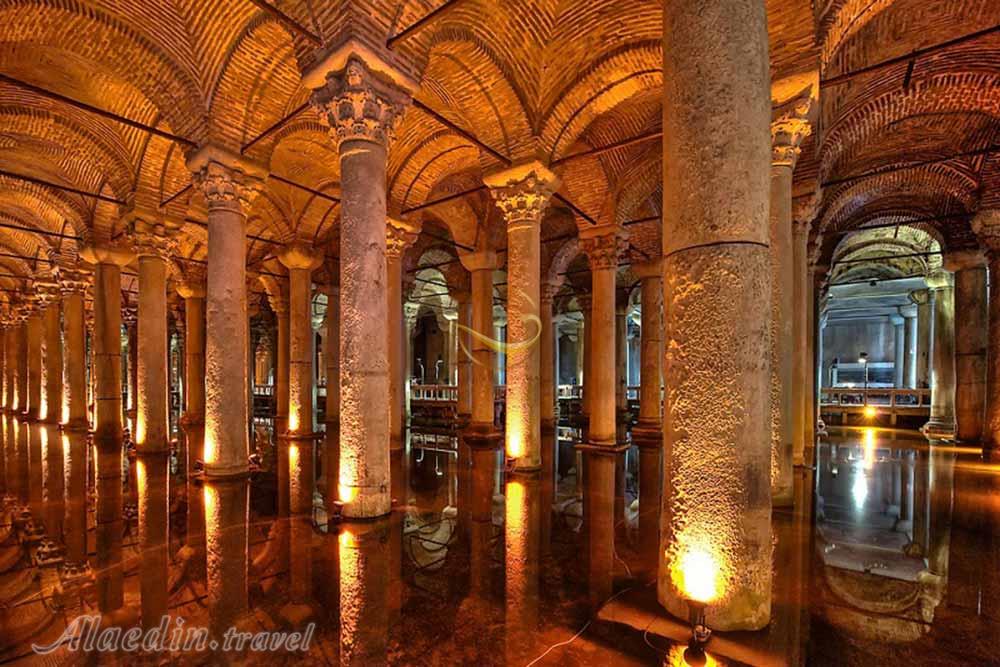 آب انبار باسیلیکا استانبول - ترکیه | علاءالدین تراول