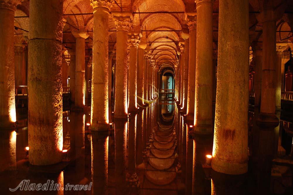 آب انبار باسیلیکا استانبول - ترکیه | علاءالدین تراول