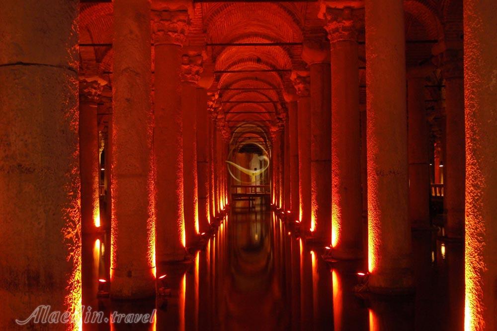 آب انبار باسیلیکا استانبول - ترکیه | علاءالدین تراول