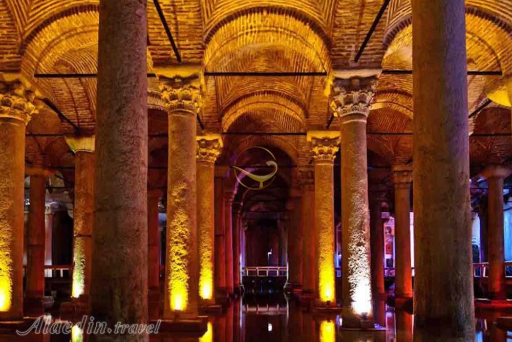 آب انبار باسیلیکا استانبول - ترکیه | علاءالدین تراول