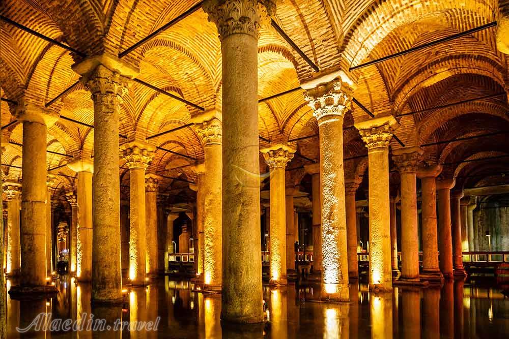 آب انبار باسیلیکا استانبول - ترکیه | علاءالدین تراول