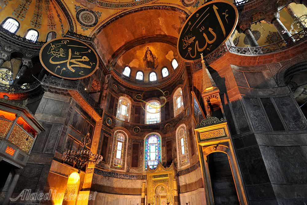 مسجد (موزه) ایاصوفیه استانبول - ترکیه | علاءالدین تراول