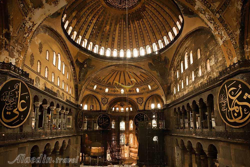 مسجد (موزه) ایاصوفیه استانبول - ترکیه | علاءالدین تراول