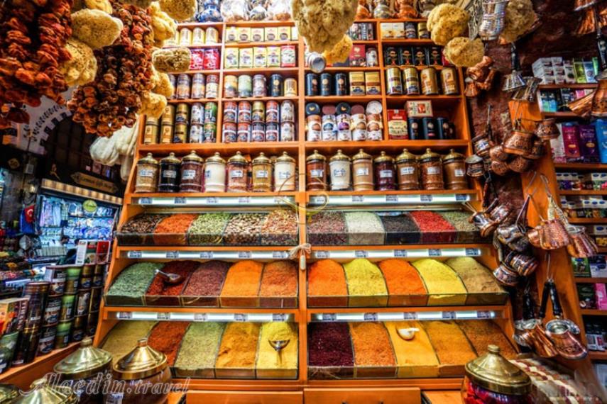 بازار ادویه (مصری‌ها) استانبول | علاالدین تراول
