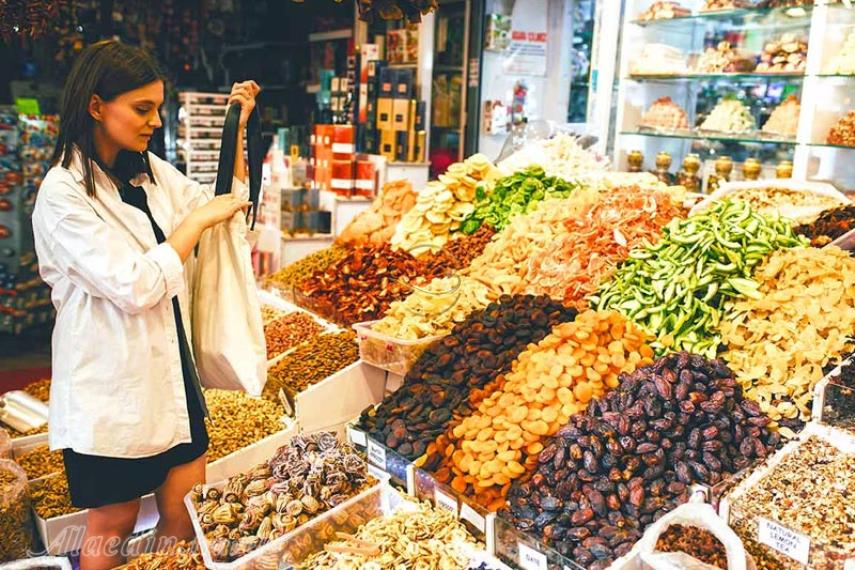 بازار ادویه (مصری‌ها) استانبول | علاالدین تراول