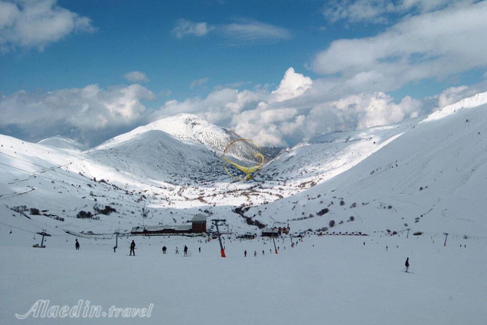 پیست اسکی بزداگ ازمیر در ترکیه | علاءالدین تراول