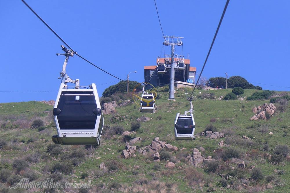 تله کابین (تله فریک) ازمیر در ترکیه | علاءالدین تراول