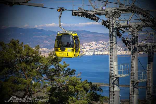 تله کابین (تله فریک) ازمیر در ترکیه