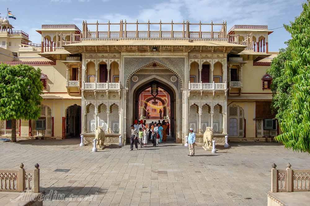 کاخ شهر در جیپور - هند | علاءالدین تراول