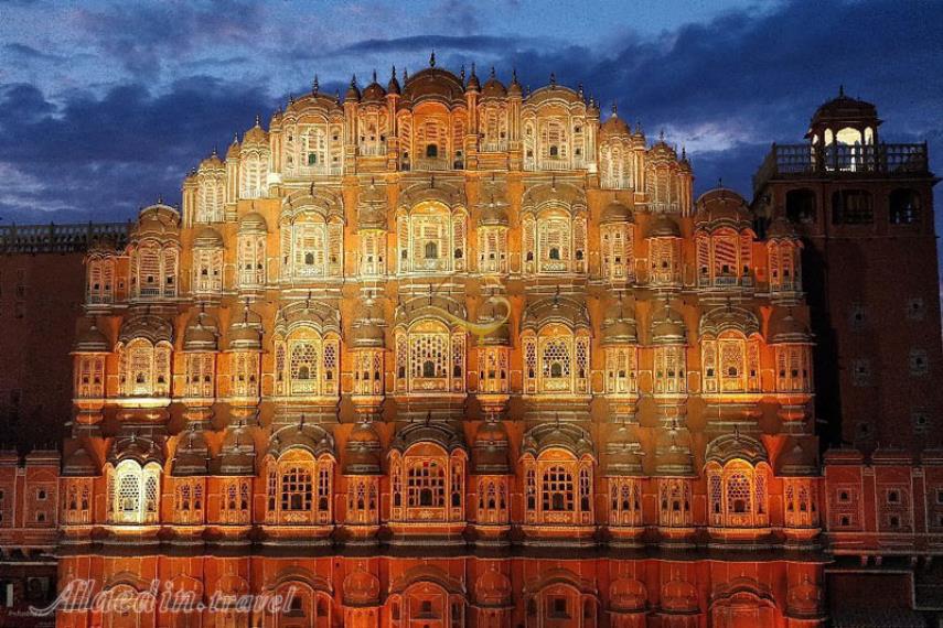 قصر هوا محل جیپور (کاخ باد) - هند