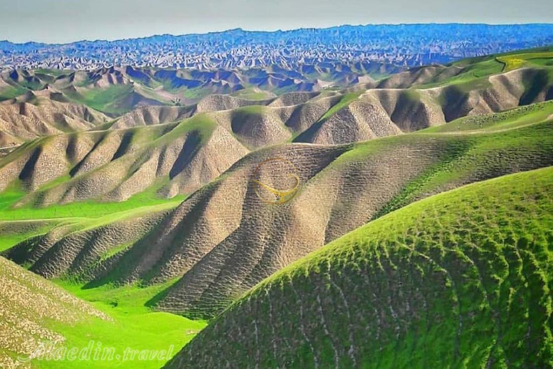 تپه ماهورهای هزار دره کلاله | علاءالدین تراول