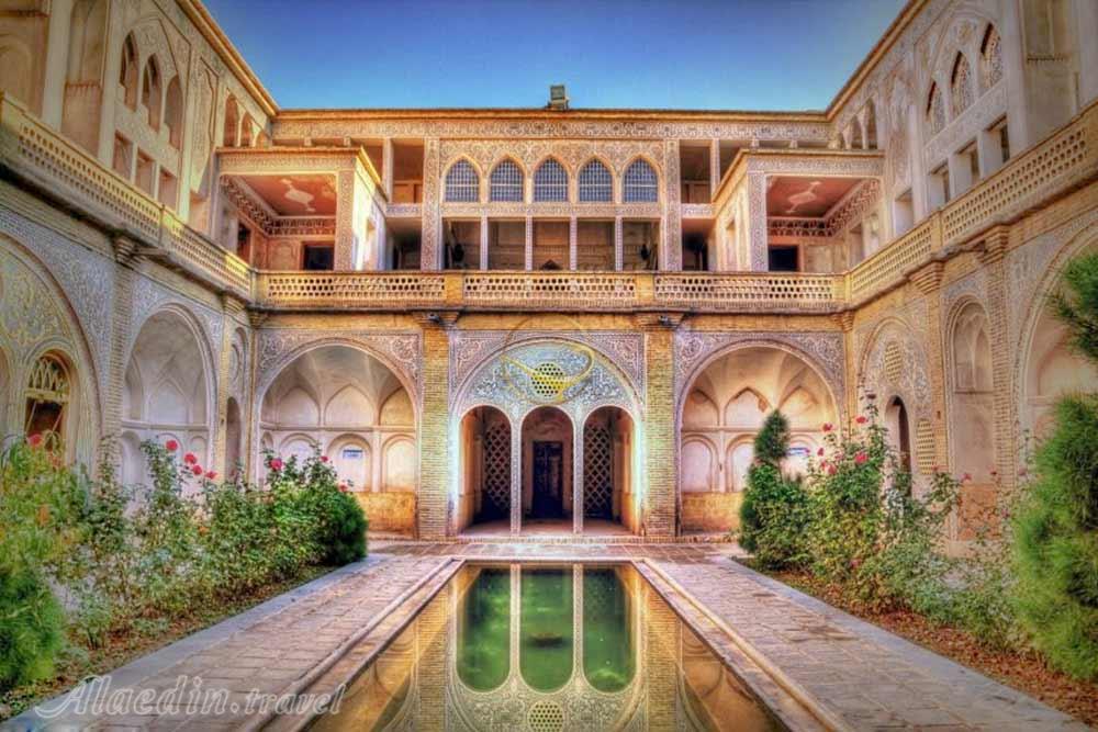 خانه عباسیان کاشان | علاءالدین تراول