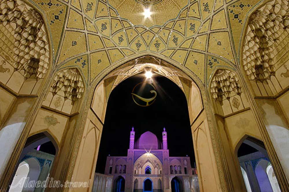 مسجد آقا بزرگ کاشان | علاءالدین تراول