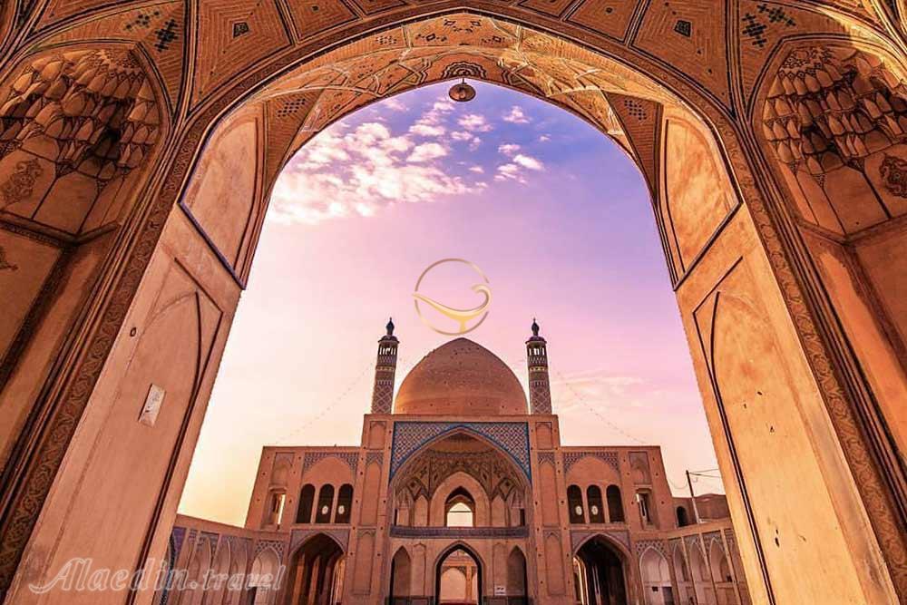 مسجد آقا بزرگ کاشان | علاءالدین تراول