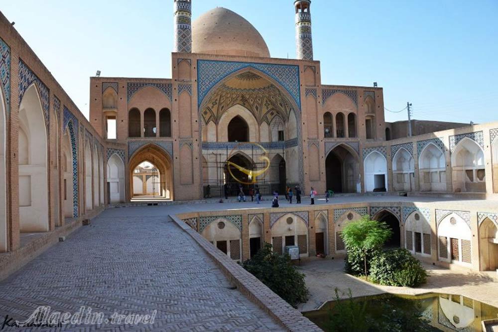 مسجد آقا بزرگ کاشان | علاءالدین تراول