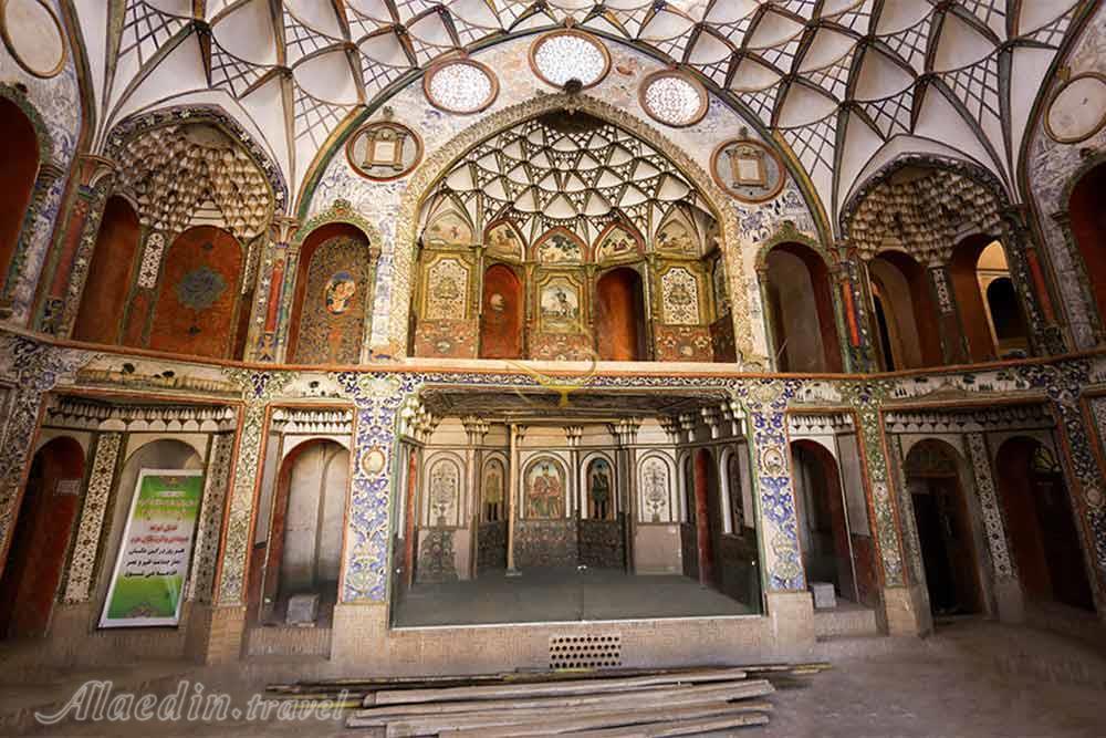 خانه بروجردی های کاشان | علاءالدین تراول