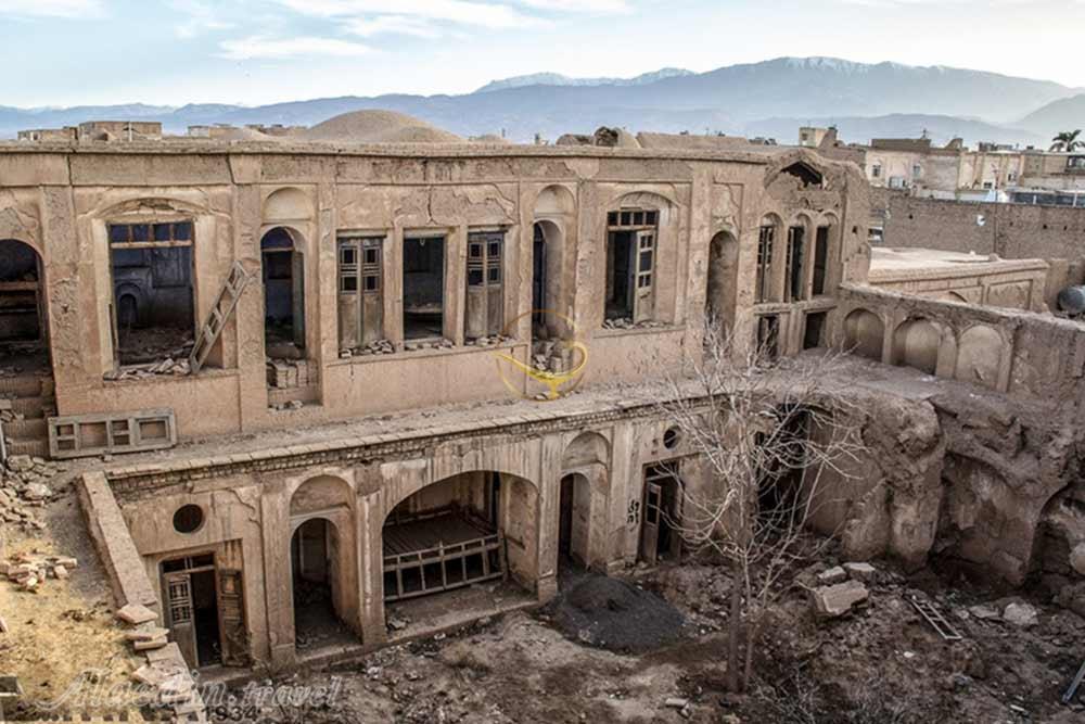 خانه حکیم باشی (ابوالفضل حکیم باشی) در کاشان | علاءالدین تراول