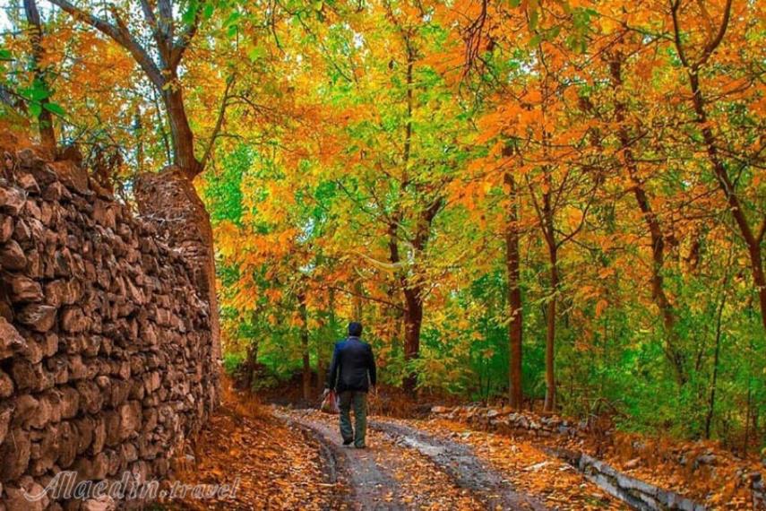 روستای خنب در کاشان