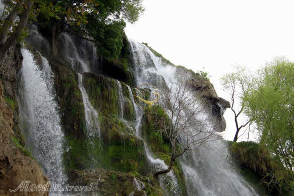 آبشار نیاسر کاشان | علاءالدین تراول