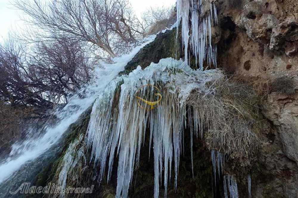 آبشار نیاسر کاشان | علاءالدین تراول