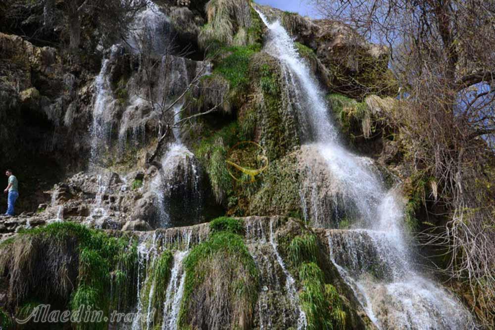 آبشار نیاسر کاشان | علاءالدین تراول