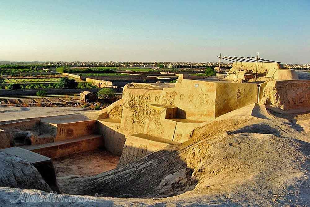 تپه سیلک کاشان | علاءالدین تراول