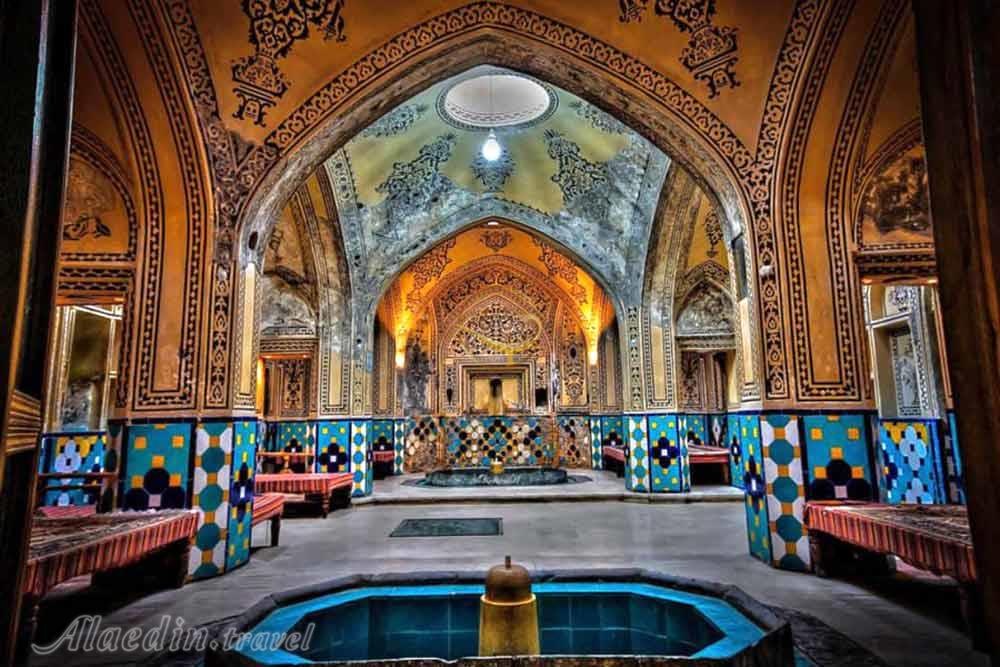 حمام تاریخی سلطان امیر احمد در کاشان | علاءالدین تراول