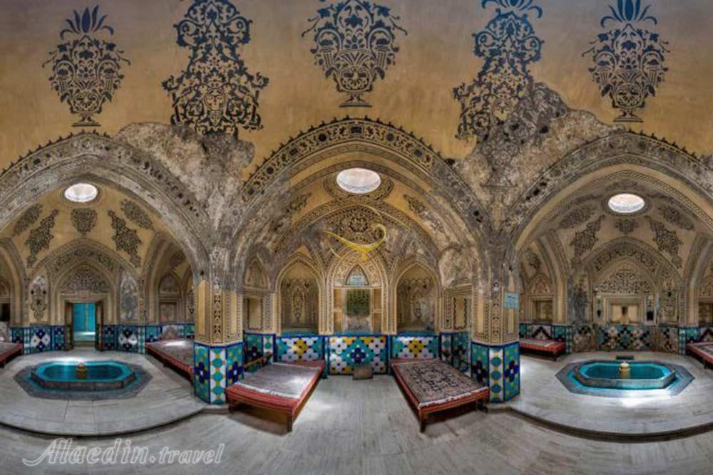 حمام تاریخی سلطان امیر احمد در کاشان | علاءالدین تراول